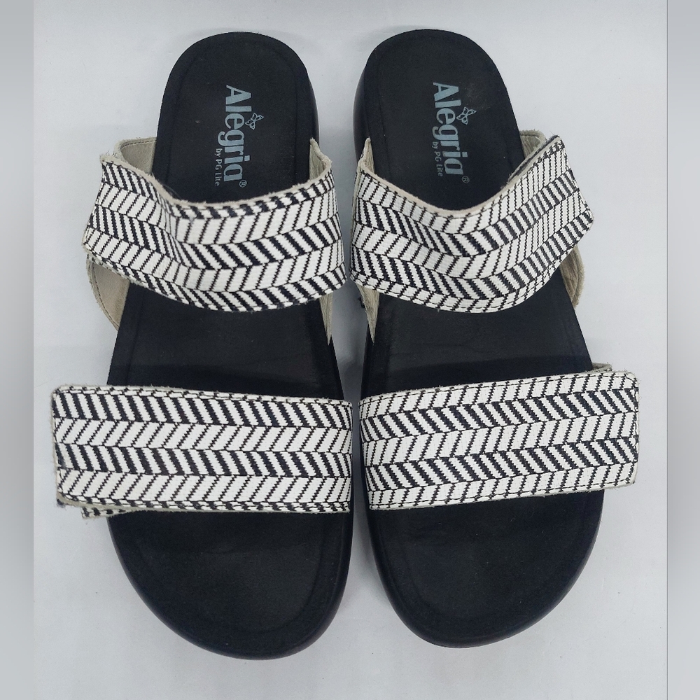 Alegria Bry Two-Band Slide Sandals Women’s Size EU 40 US 9.5-10 BRY-813